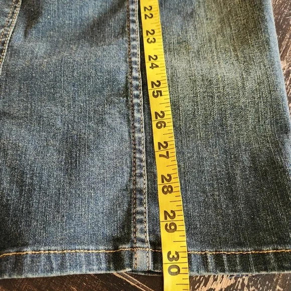 Vintage Y2K Baby Phat Denim Strapless Tube Blue Dress Cat Logo Size 1 Stretchy - Picture 10 of 12